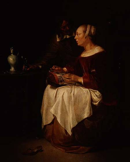 The Lacemaker from Gabriel Metsu