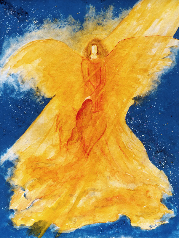 Angel of the blessing from Gabriele-Diana Bode