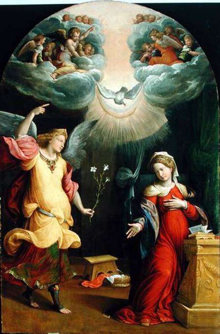 The Annunciation from Garofalo