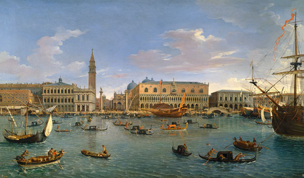 View of Venice from the Island of San Giorgio from Gaspar Adriaens van Wittel