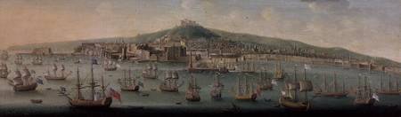 View of Naples from Gaspar Butler