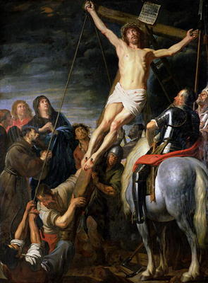 Raising the Cross, 1631-37 (oil on canvas) from Gaspar de Crayer