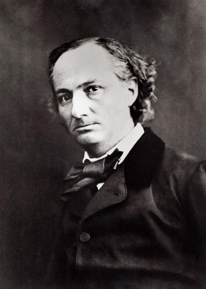 Charles Baudelaire (1821-67) (b/w photo)  from Gaspard Felix Tournachon Nadar