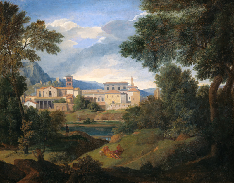 Italian landscape from Gaspard Poussin Dughet