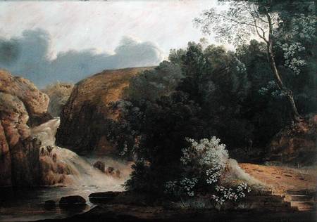 View in Ireland (Waterfall at Poulaphouca) from Gaspare Gabrielli