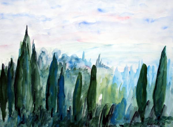 Landschaft in der Toscana from Hans-Jürgen Gaudeck