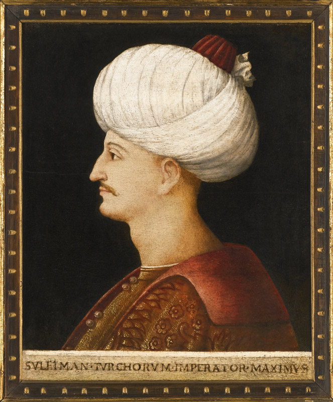 Sultan Suleiman I the Magnificent from Gentile Bellini