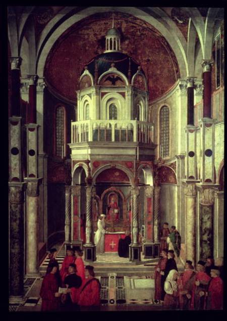 The Miraculous Healing of Pietro de' Ludovici from Gentile Bellini