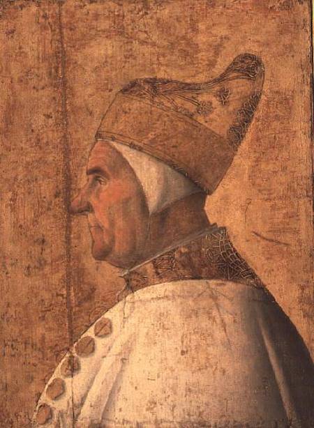 Portrait of Giovanni Mocenigo (1478-85) Doge of Venice from Gentile Bellini