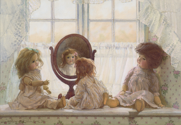 Dolls on the Windowsill from Geoffrey  Robinson