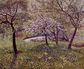 Blossoming fruit-trees from Georg Burmester