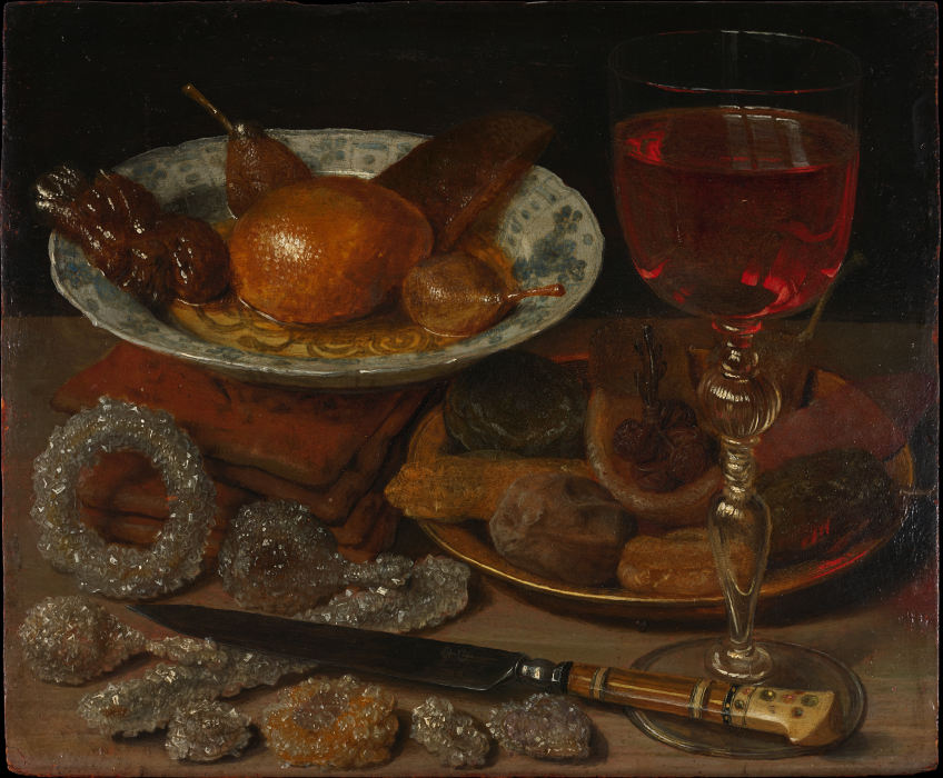 Still Life with Fruit and Sweetmeats from Georg Flegel