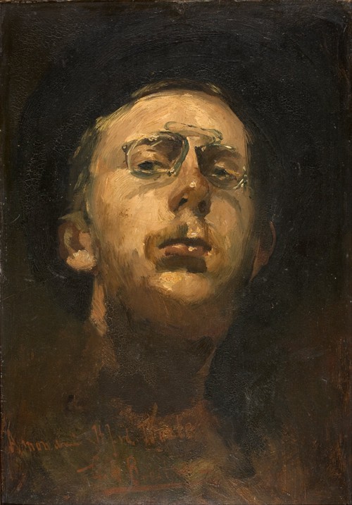 Self-portrait with Pince-nez from Georg Hendrik Breitner