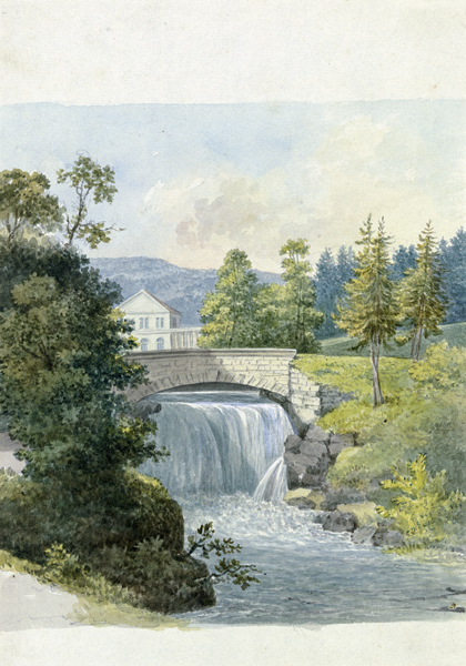 Wasserfall in Wilhelmstal bei Eisenach from Georg Melchior Kraus
