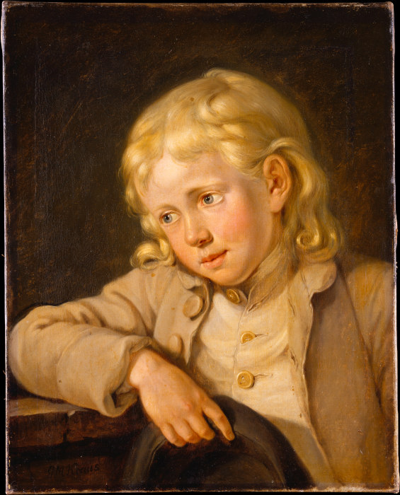 Half-length Portrait of a Boy from Georg Melchior Kraus
