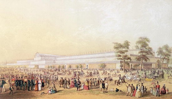 View of the Crystal Palace from George Baxter