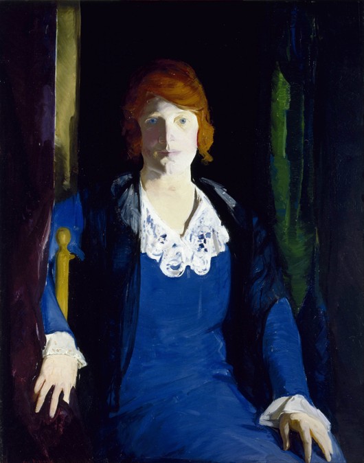 Portrait of Florence Pierce from George Bellows