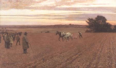 The Ploughing Match from George Carline