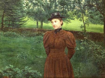 Woman in Brown from George Cartlidge