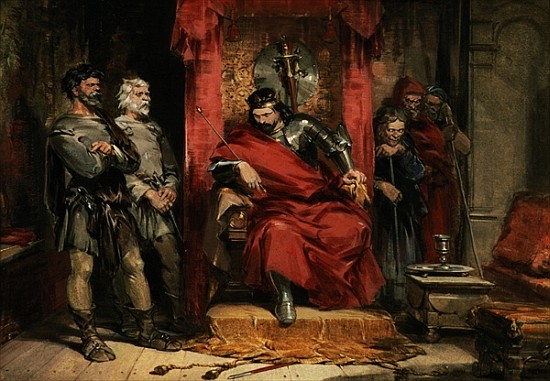 Macbeth instructing the Murderers employed to kill Banquo from George Cattermole
