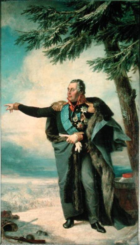 Mikhael Ilarionovich Golenichtchev Kutuzov (1745-1813) Prince of Smolensk from George Dawe