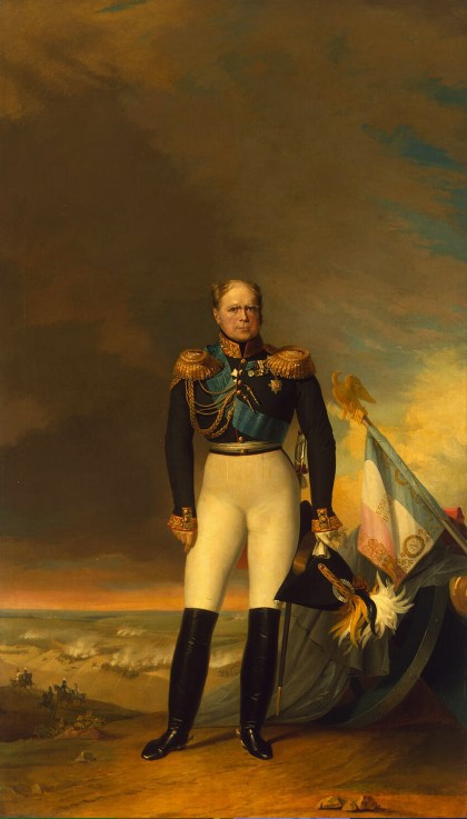 Portrait of Grand Duke Constantine Pavlovich of Russia (1779-1831) from George Dawe