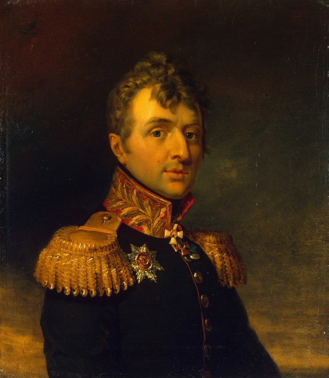 Portrait of Prince Ivan V. Manteuffel (1772-1813) from George Dawe