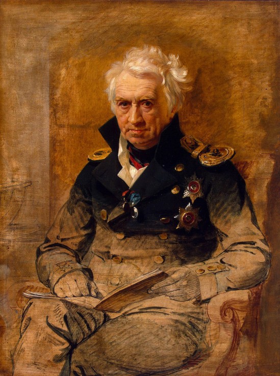 Portrait of the writer and admiral Alexander Semyonovich Shishkov (1754-1841) from George Dawe
