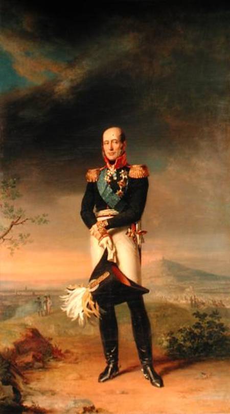 Portrait of Prince Mikhail Barclay de Tolly (1761-1818) from George Dawe
