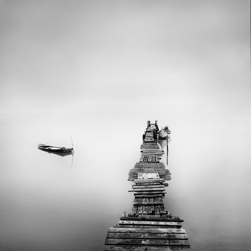 Old Pier and Sunken Boat from George Digalakis