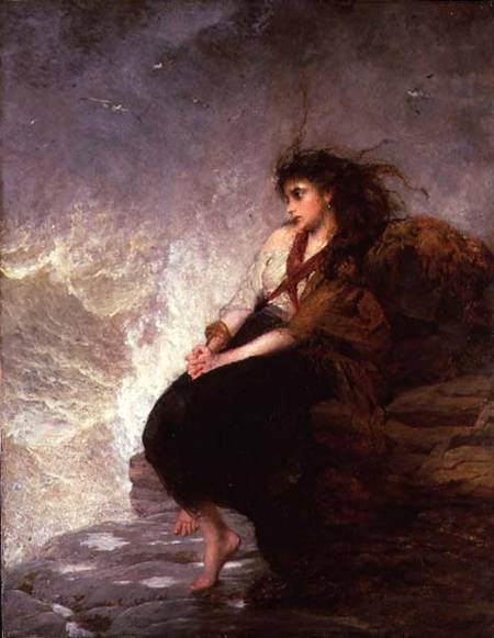 Alone - 'Oh for the touch of a vanished hand' from George Elgar Hicks