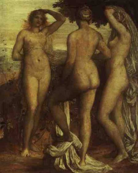 The Judgement of Paris from George Frederick Watts