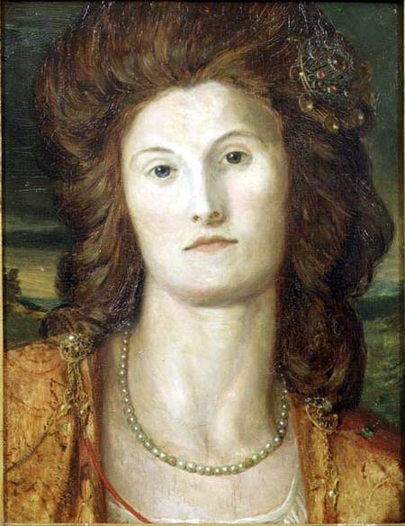 Portrait of Lady Ashburton (d.1857) from George Frederick Watts