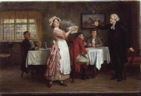 To Crown the Feast from George Goodwin Kilburne
