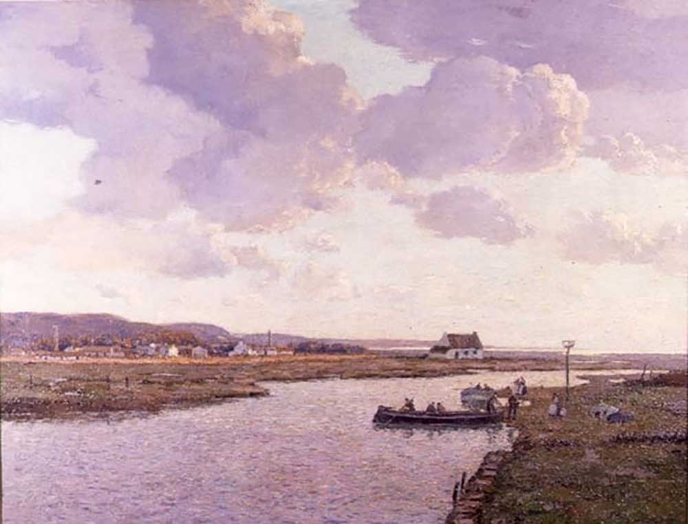 Rhyl Estuary, North Wales from George Graham