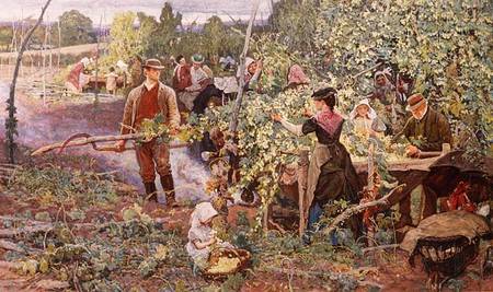 Hop Pickers from George John Pinwell