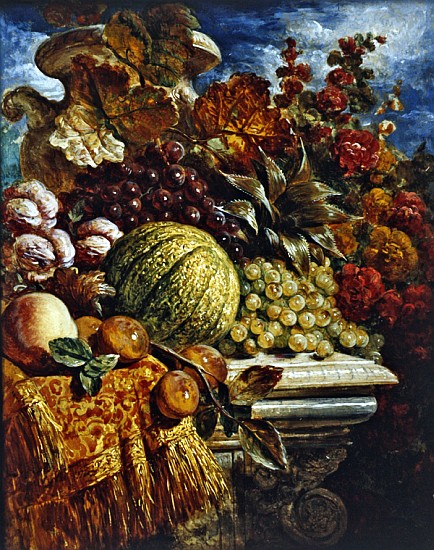 Still life with fruit from George Lance