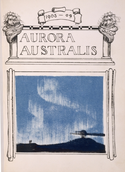 Frontispiece for ''Aurora Australis'', 1908-09 (colour litho)  from George Marston