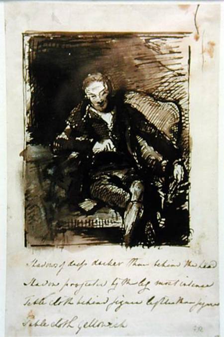 Study for a portrait of William Wilberforce (1759-1833) from George Richmond