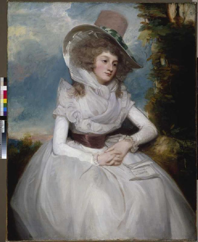 Portrait the Catherine Clements. from George Romney