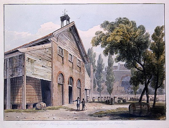 Messrs Beaufoy''s Distillery, formerly Cuper''s Gardens from George Shepherd