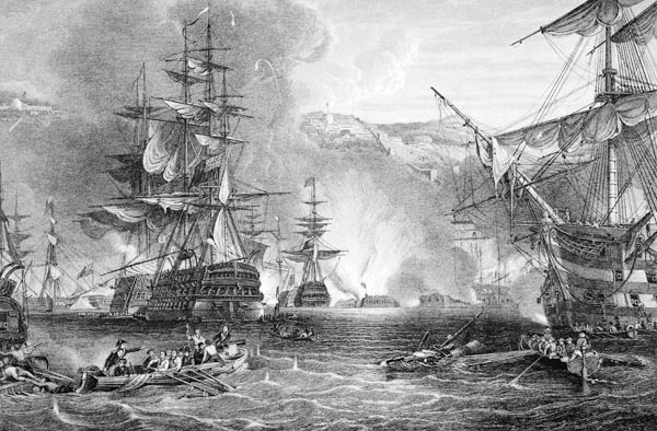 The Bombardement of Algiers from George the Elder Chambers