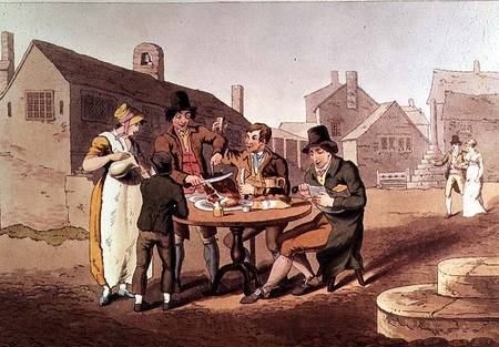 Midsummer Eve, engraved by Robert Havell, pub. by Robinson & Son, Leeds from George Walker