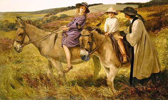 The Donkey Ride from George Edmund Butler