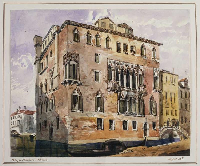Palazzo Baldoer, Venedig. from George Edmund Street