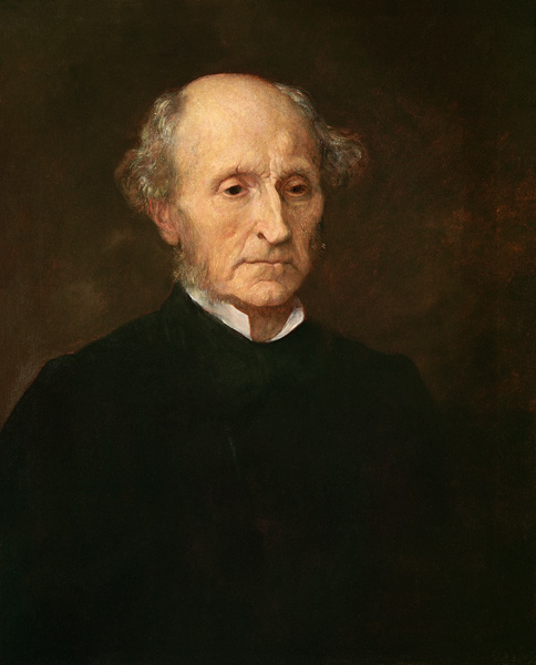 John Stuart Mill from George Frederic Watts