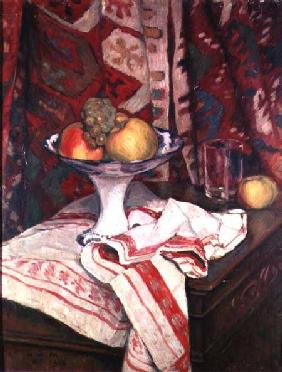 Still Life with Bowl of Fruit