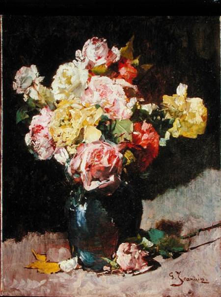 Vase of flowers from Georges Jeannin