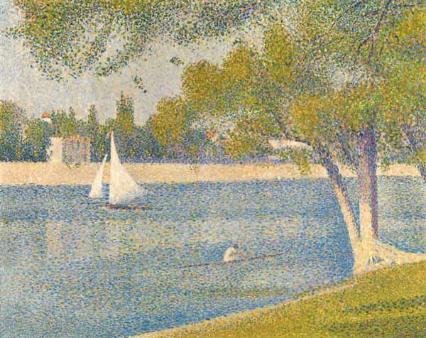 His at Courbevoie I from Georges Seurat