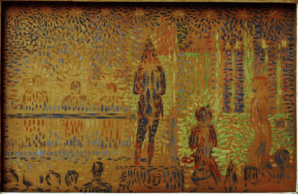 G.Seurat / Study for Circus Parade from Georges Seurat